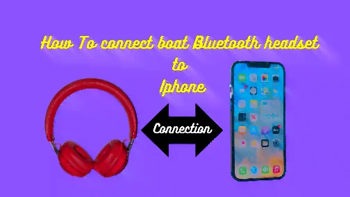 can we connect boat bluetooth headphone to iphone